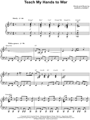 Teach My Hands To War