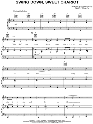 Swing Down, Sweet Chariot