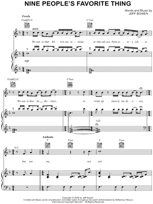 Nine People's Favorite Thing