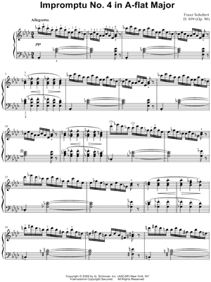 Impromptu No. 4 in Ab Major