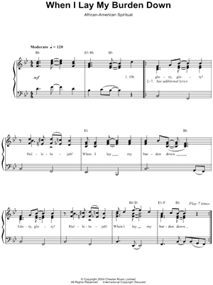 When I Lay My Burden Down