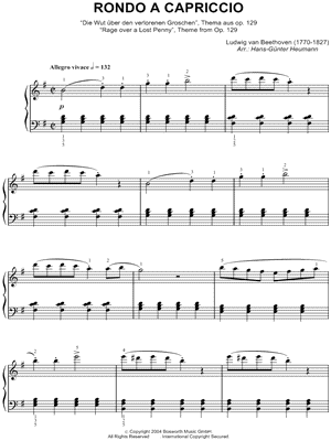 Rondo a Capriccio (Rage Over a Lost Penny)