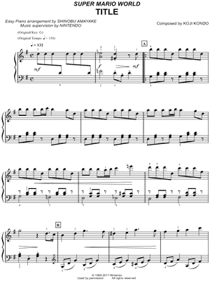 Super Mario World Title