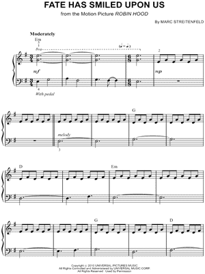 Fate Has Smiled Upon Us