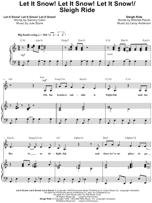 Let It Snow! Let It Snow! Let It Snow! / Sleigh Ride