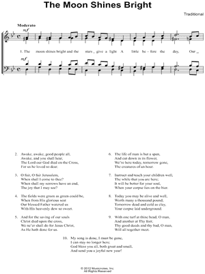 The Moon Shines Bright