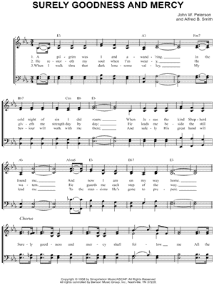 Surely Goodness and Mercy