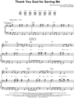 Thank You God for Saving Me