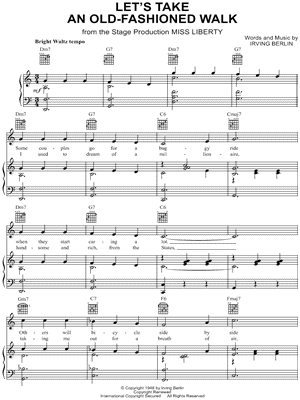 Let's Take An Old-Fashioned Walk