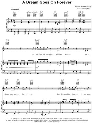 A Dream Goes on Forever