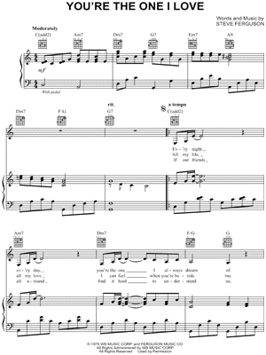 You're the One I Love