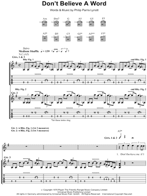 Don't Believe a Word