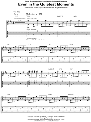 Even In the Quietest Moments