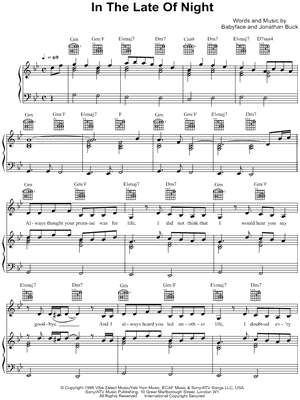 In the Late of Night