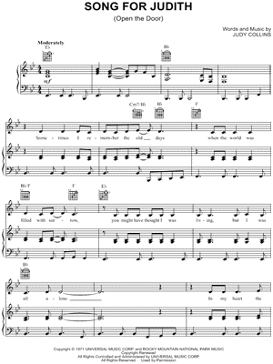 Song for Judith (Open The Door)