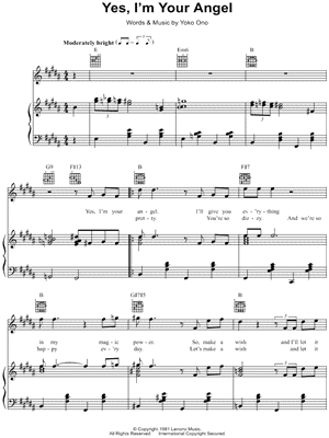 Yes, I'm Your Angel