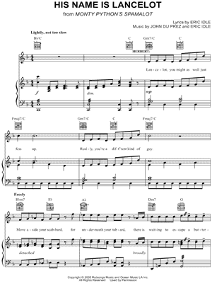 His Name Is Lancelot