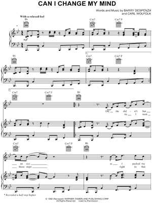 Can I Change My Mind