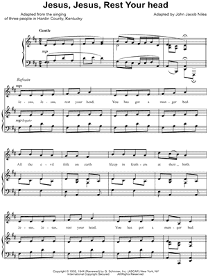 Jesus, Jesus, Rest Your Head