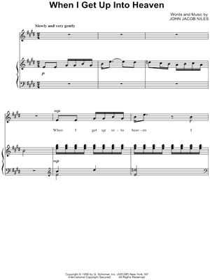 When I Get Up Into Heaven