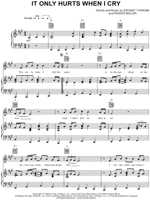 It Only Hurts When I Cry