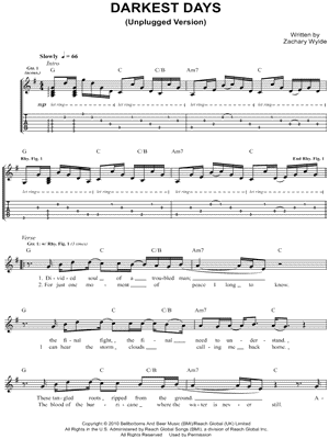 Darkest Days (Unplugged Version)