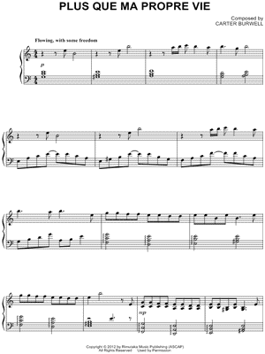 Plus Que Ma Propre Vie