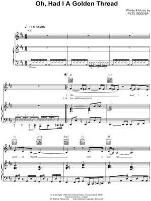 Oh, Had I a Golden Thread