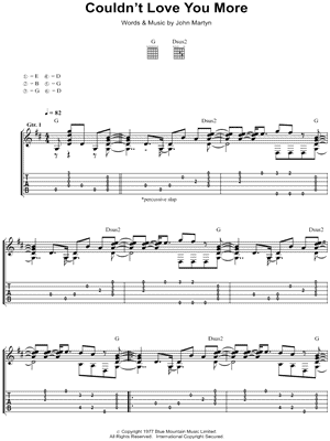 Couldn't Love You More