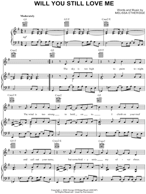 Will You Still Love Me