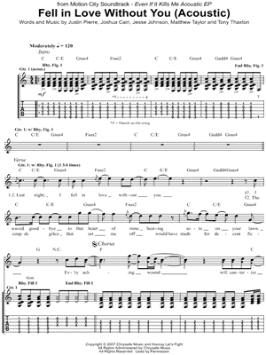 Fell In Love Without You