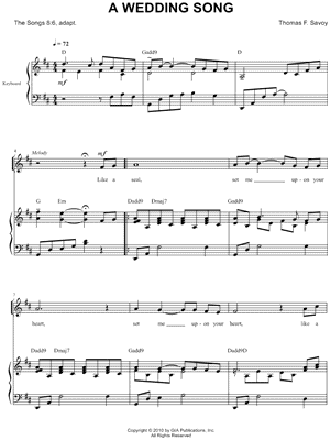 A Wedding Song
