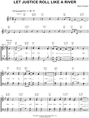 Let Justice Roll Like a River