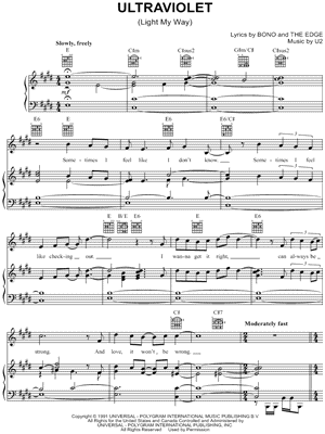 Ultraviolet (Light My Way)