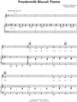 Powdermilk Biscuit Theme