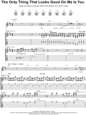 The Only Thing That Looks Good on Me Is You