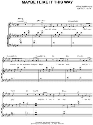 Maybe I Like It This Way