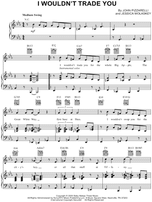 I Wouldn't Trade You