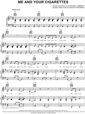 Me and Your Cigarettes