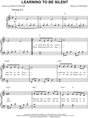 Learning To Be Silent