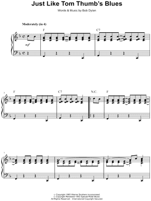 Just Like Tom Thumb's Blues