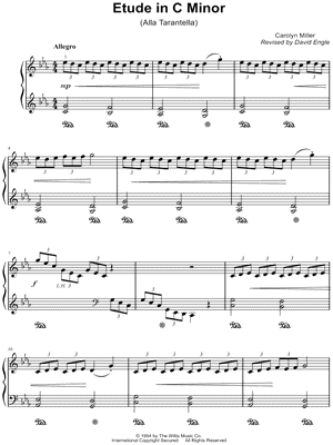 Etude in C Minor (Alla Tarantella)