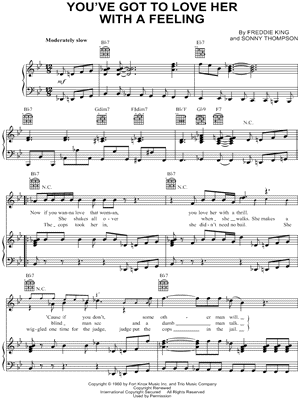 You've Got To Love Her With a Feeling