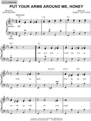 Put Your Arms Around Me, Honey