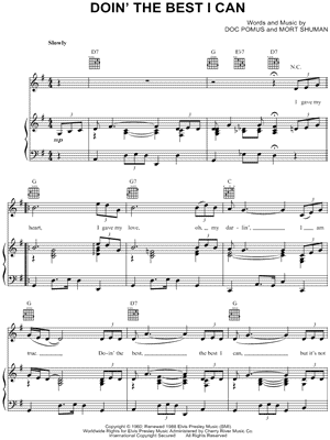 Doin' the Best I Can