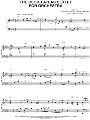 The Cloud Atlas Sextet for Orchestra