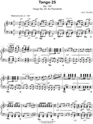 Tango 25, Op. 122