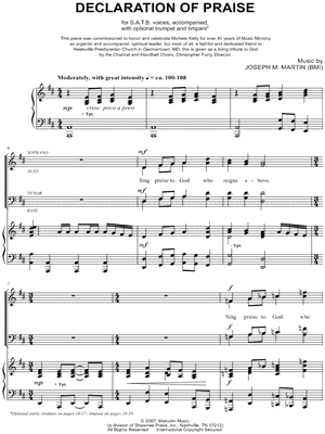 Declaration of Praise