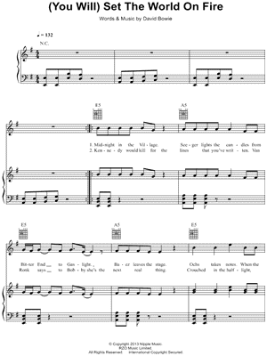 (You Will) Set the World on Fire