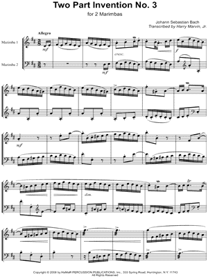 Two Part Invention No. 3